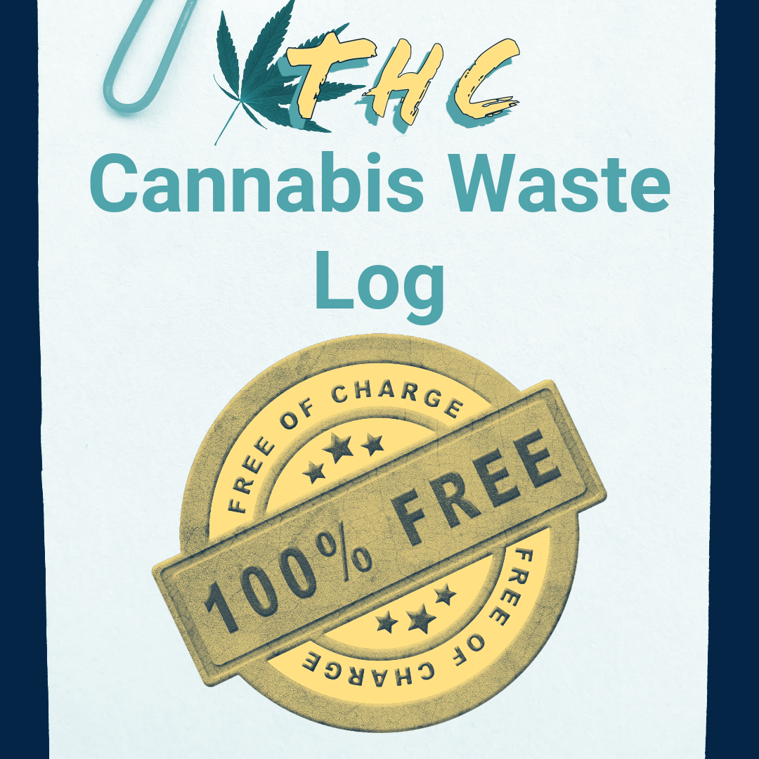 Free Cannabis Waste Disposal Log