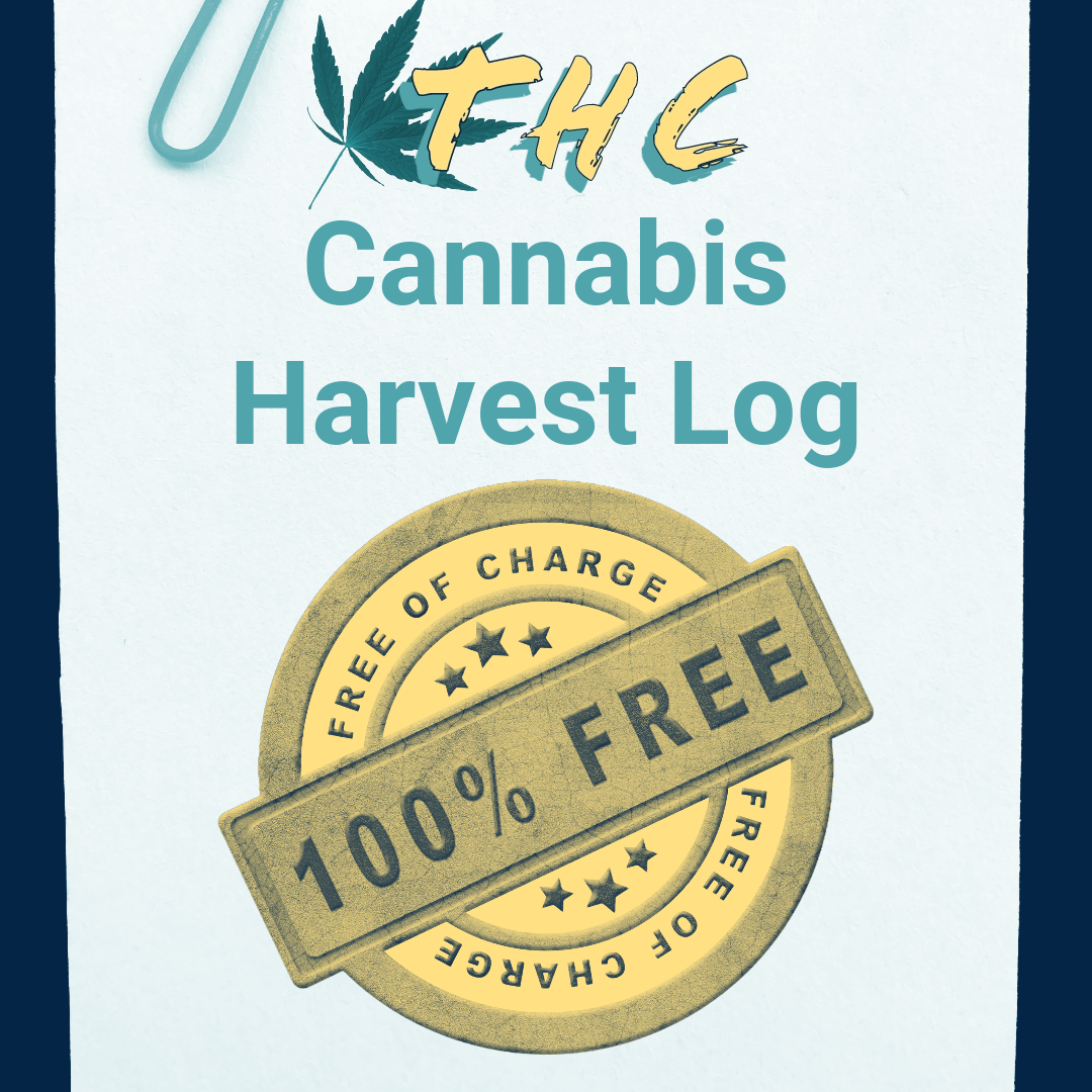 Free Cannabis Harvest Log