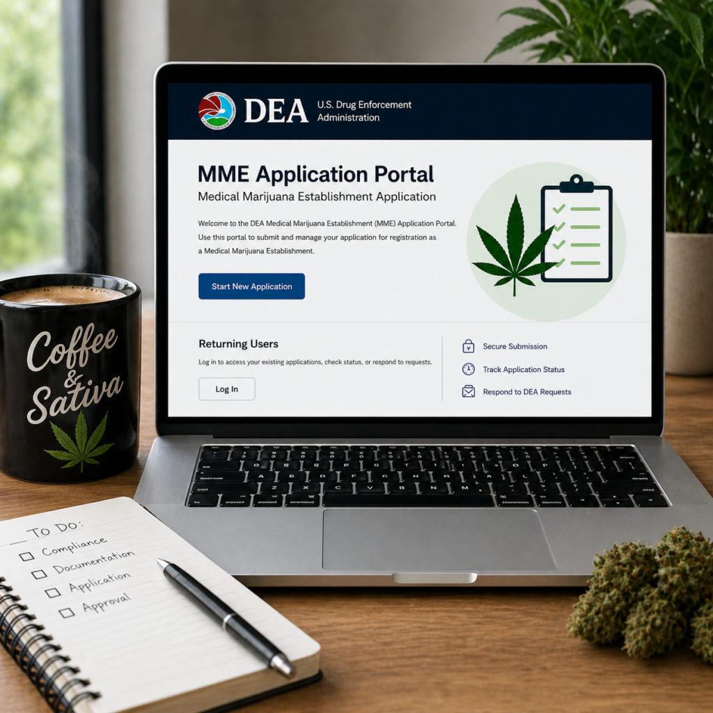 dea medical marijuana application